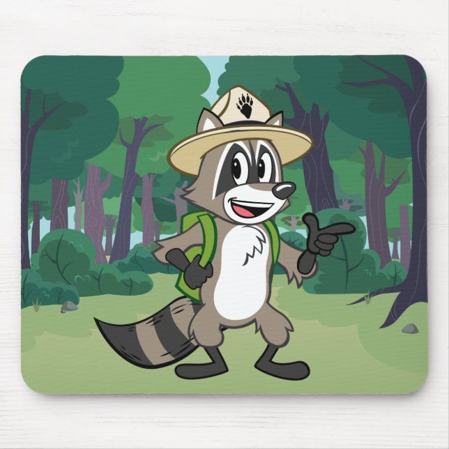 Ranger Rick | Ranger Rick Pointing Mouse Pad (Front)