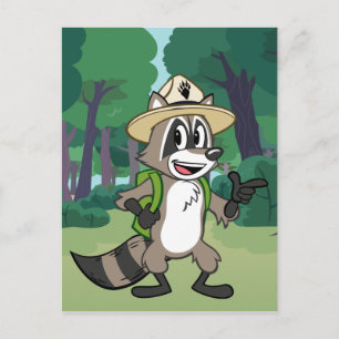 Ranger Rick Ranger Rick Pointing Postcard