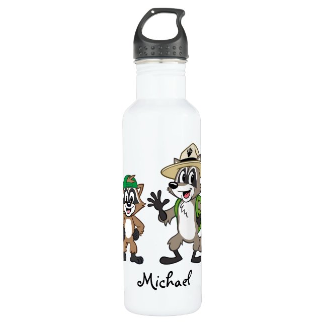 Ranger Rick | Ranger Rick & Ricky 710 Ml Water Bottle (Front)
