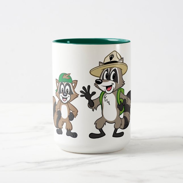 Ranger Rick | Ranger Rick & Ricky Two-Tone Coffee Mug (Center)