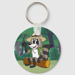 Ranger Rick   Ranger Rick Sitting Key Ring