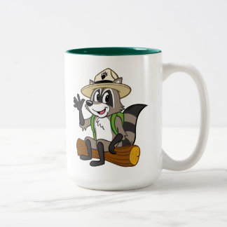 Ranger Rick | Ranger Rick Sitting Two-Tone Coffee Mug
