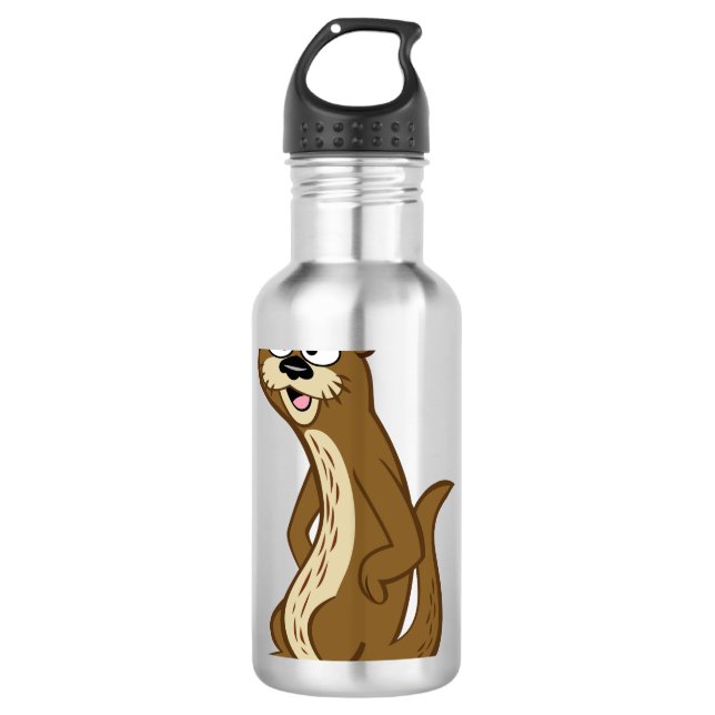 Ranger Rick | Reggie Otter 710 Ml Water Bottle (Front)