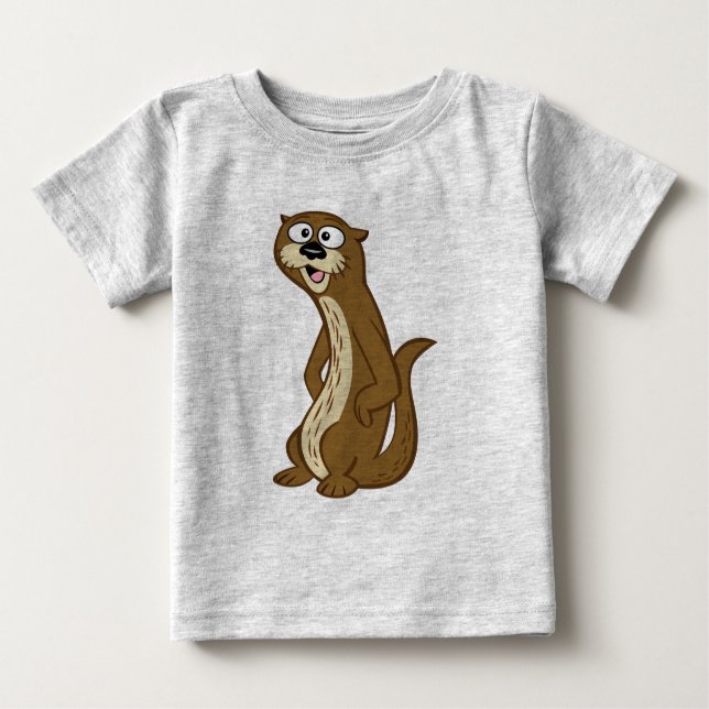 Ranger Rick | Reggie Otter Baby T-Shirt (Front)