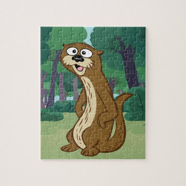 Ranger Rick | Reggie Otter Jigsaw Puzzle (Vertical)