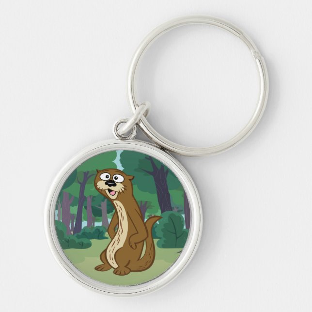Ranger Rick | Reggie Otter Key Ring (Front)