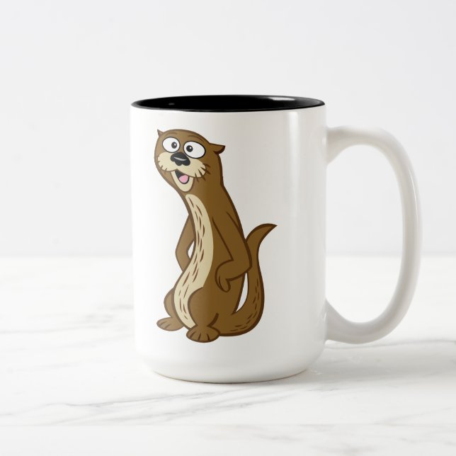 Ranger Rick | Reggie Otter Two-Tone Coffee Mug (Right)