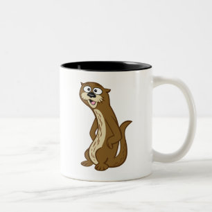 Ranger Rick   Reggie Otter Two-Tone Coffee Mug