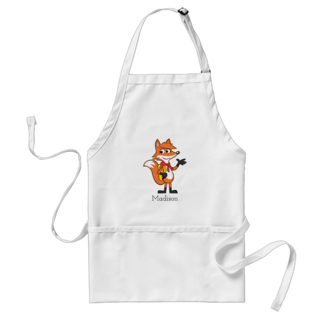 Ranger Rick | Scarlett Fox Waving Standard Apron (Front)