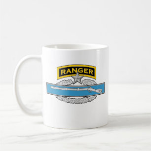Ranger tab - 2d award Combat Infantryman's Badge Coffee Mug