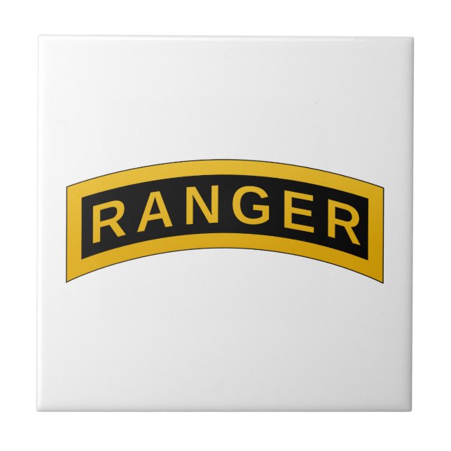 Ranger Tab Ceramic Tile (Front)