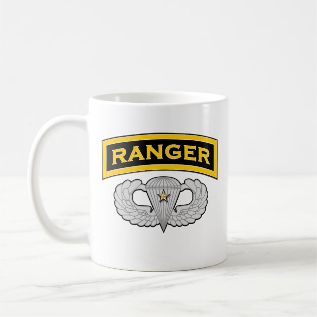 Ranger tab - Jump Wings - Combat Coffee Mug (Left)
