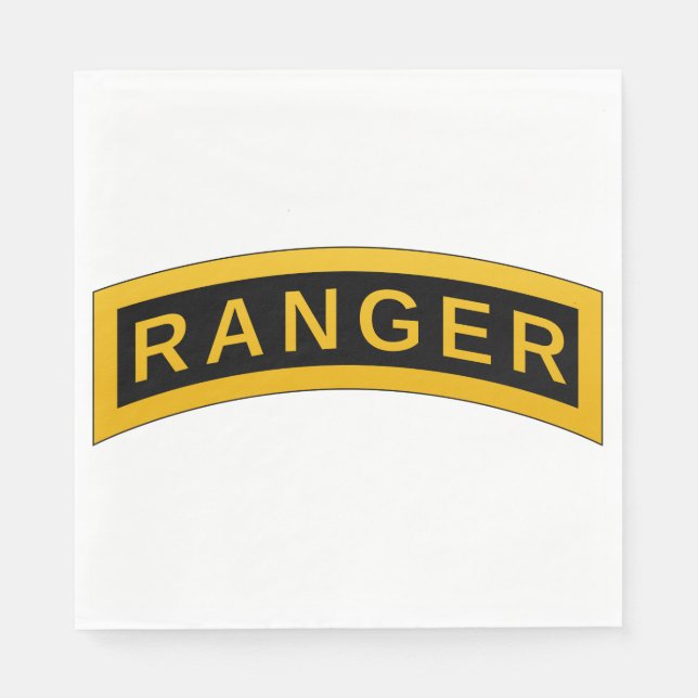 Ranger Tab Napkin (Front)