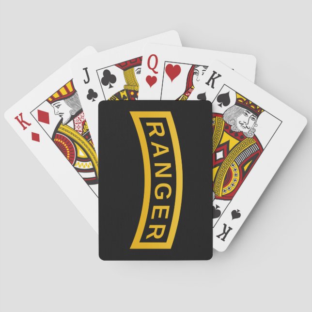 Ranger Tab Playing Cards (Back)