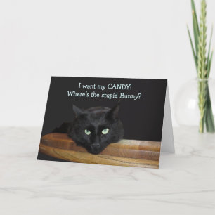 Ranger The Stupid Bunny Happy Easter Card