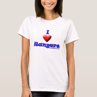 rangers love ladies strap top