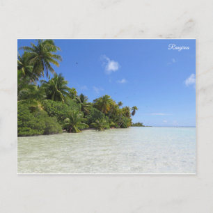 Rangiroa Blue Lagoon Postcard