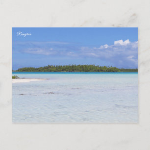 Rangiroa Blue Lagoon Postcard