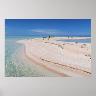 Rangiroa Blue Lagoon Poster