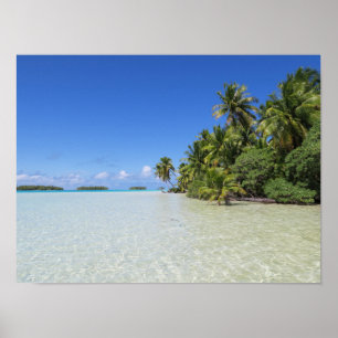 Rangiroa Blue Lagoon Poster