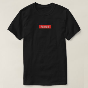 Ranked Black T - Shirt