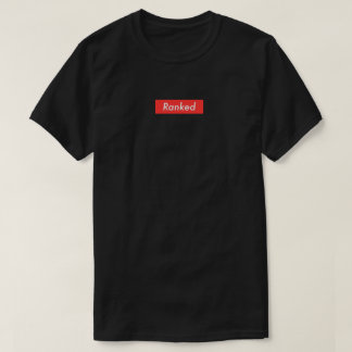Ranked Black T - Shirt