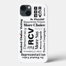 Ranked Choice Voting words Case-Mate Barely There