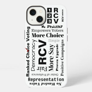 Ranked Choice Voting words Case-Mate Tough iPhone 13 Case