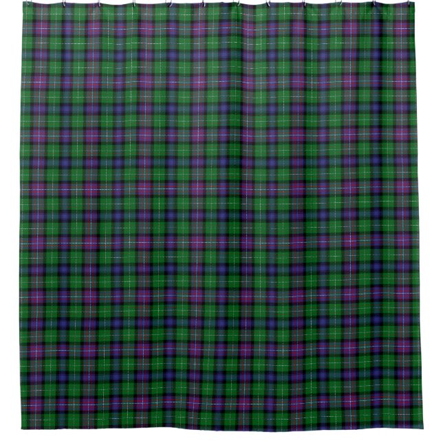 Rankine Tartan Shower Curtain (Front)