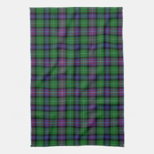 RankineScottish Clan Rankine Tartan Plaid Tea Towel