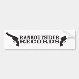Rankoutsider Records Bumper Sticker