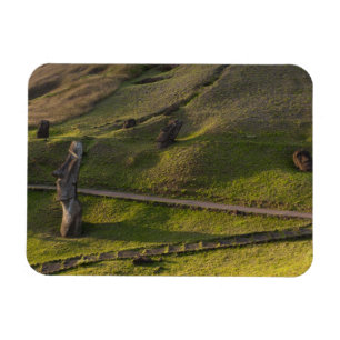 Rano Raraku, Rapa Nui, Easter Island, Chile Magnet