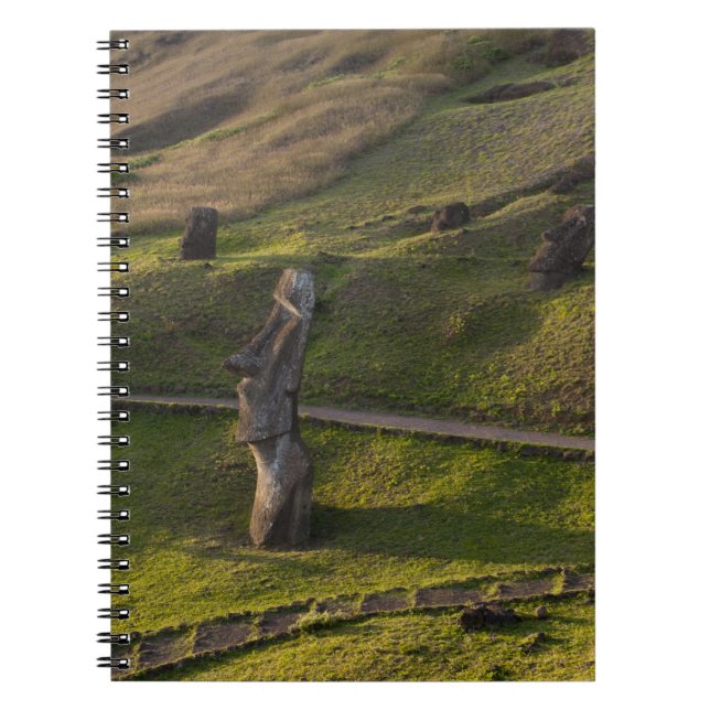 Rano Raraku, Rapa Nui, Easter Island, Chile Notebook (Front)