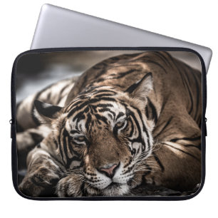 Ranthambore tiger: close-up fine art. laptop sleeve