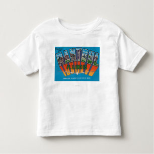 Rantoul, Illinois - Large Letter Scenes Toddler T-Shirt