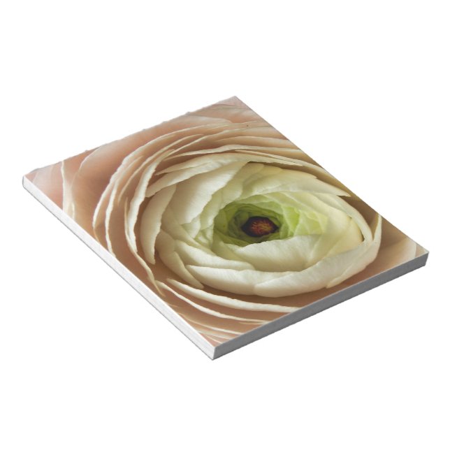 Ranunculus Flower Notepad (Angled)