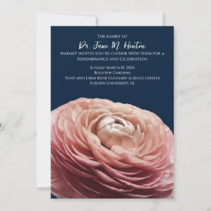 Ranunculus Funeral Memorial Announcement 011124E