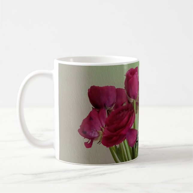  Ranunculus Original Flower Photograph V2 For Her Coffee Mug (Left)