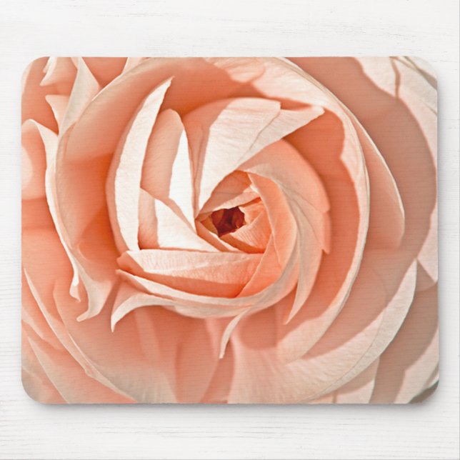 Ranunculus Swirl Mouse Pad (Front)