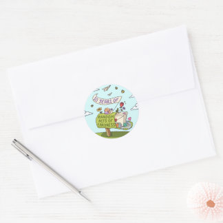 RAOC 10th Anniversary Envelope Seals