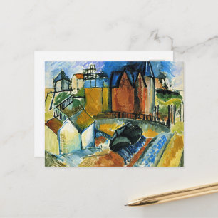 Raoul Dufy, The Beach at Havre, Postcard