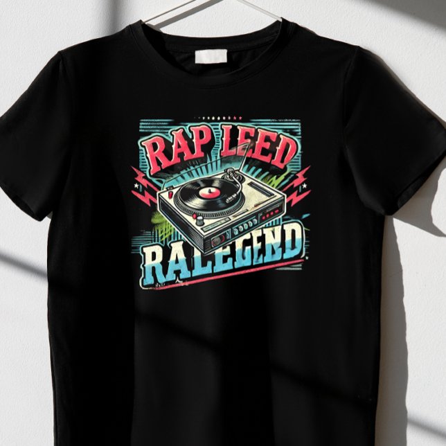 "Rap Legend." T-Shirt (Creator Uploaded)