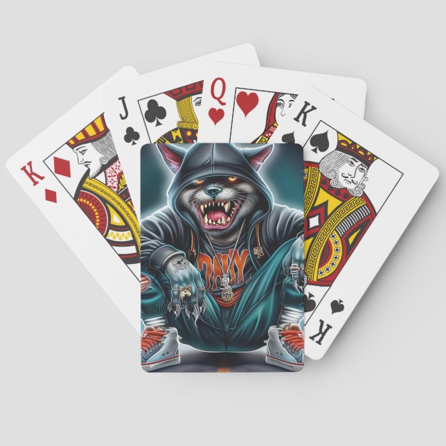 Rap Map Sets Series 1 -7 Playing Cards (Back)