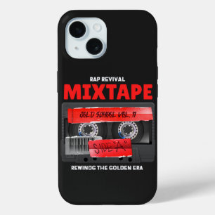Rap Revival Golden Era Mixtape iPhone 15 Case
