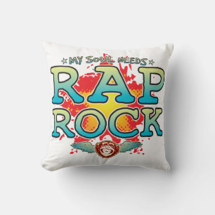 Rap Rock Soul Cushion