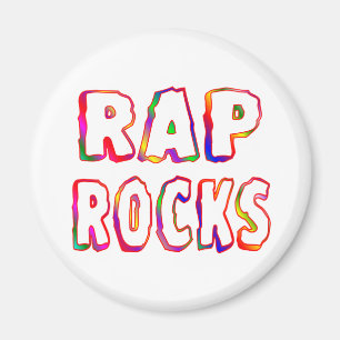 Rap Rocks Magnet
