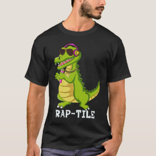 Rap tile Rapper Reptile Collector Herpetologist T-Shirt