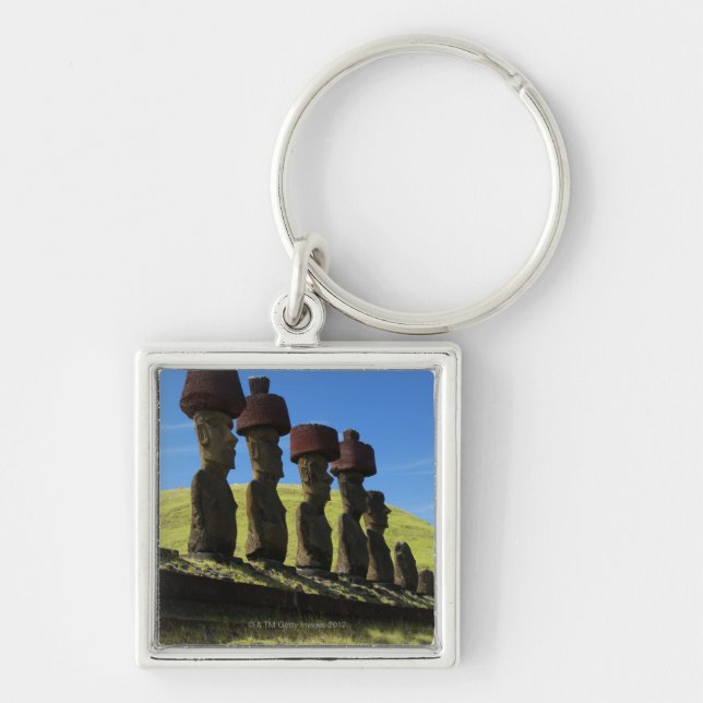 Rapa Nui artefacts, Easter Island Key Ring (Front)