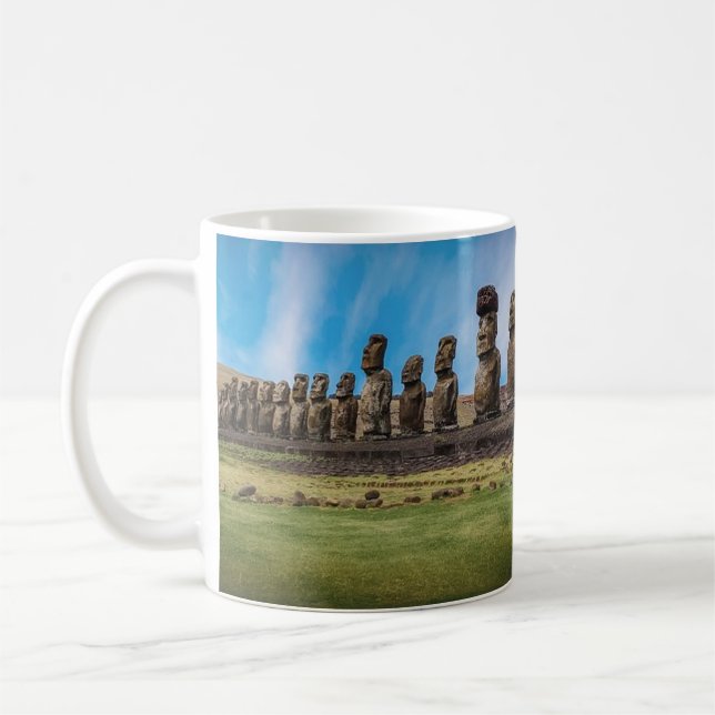 Rapa Nui Chile Coffee Mug (Left)