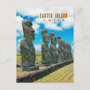 Rapa Nui, Easter Island Postcard